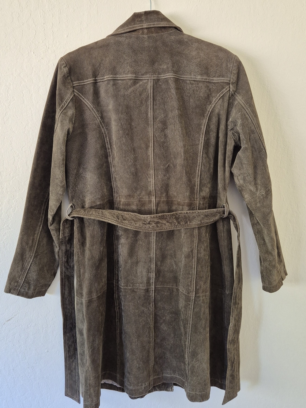 🤎 Wilsons Leather Oversized Leather Trench Coat 🤎 - Picture 11 of 15